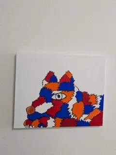 キャンバスアート　アクリル画　抽象画