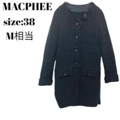 MACPHEE マカフィー　コート　ジャケット　アウター　38　おしゃれのサムネイル