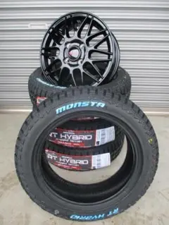 送料込☆シグマ+モンスタRT☆155/65R14☆エブリーキャリーハイゼット