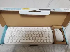 Digio ワイヤレスキーボード　マウスセット　タイプライター型