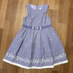 【組曲•美品】紫色ノースリーブワンピースのサムネイル