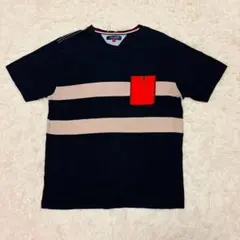 POLO CHAMPS ポロ チャンプス Ｔシャツ ネイビー XL【D2-74】