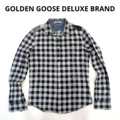 ◯ ゴールデングースブランド　GOLDEN GOOSE　チェックシャツのサムネイル