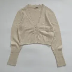 ブルネロクチネリ カシミヤ スパンコール カーディガン Mのサムネイル