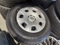 9型ハイエース新車外し純正 15インチ ホイール ・タイヤセットのサムネイル