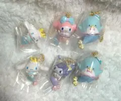 サンリオ　マーメイドスイング　マイメロ　クロミ　タキシードサム　シナモロール