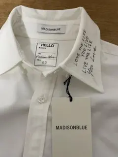 【MADISONBLUE/マディソンブルー】MESSAGE シャツのサムネイル