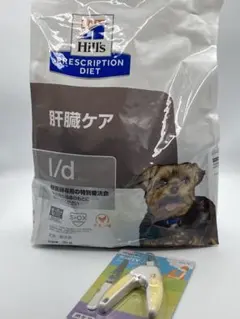 ヒルズ 犬用 肝臓ケア　l/d 3kg ドギーマン 爪切りヤスリセットのおまけ付のサムネイル