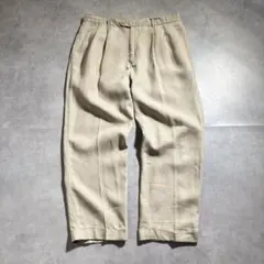 24SS✨美品✨ かぐれ テレデランハイカウントリネンパンツ 定価2.3万