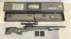 中古品)マルゼンAPS-2 SVフルカスタム+ORCAストック+ライフルケース