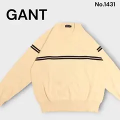 GANT コットン１００％ Vネック ニット セーター マカオ製のサムネイル