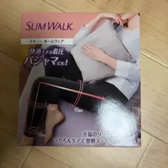 スリムウォーク スキニールームウェア ブラック L