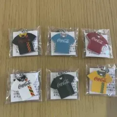 コカコーラ ユニフォーム型キーホルダー 6種セットのサムネイル