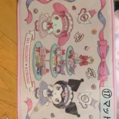 一番くじ マイメロディ・クロミ マット 約36cm×56cm