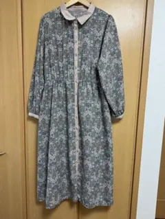 花柄ロングワンピース