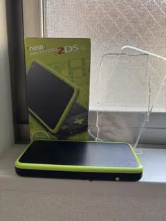 New nintendo 2ds LL ブラック×ライム