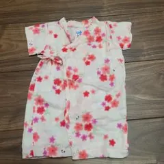 ミキハウス　甚平ロンパース