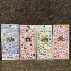 プチドロップステッカー　4種セット　正規品　ボンボンドロップ　あわわちゃん