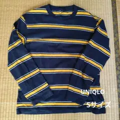 UNIQLO　ストライプ長袖カットソー　Sサイズ