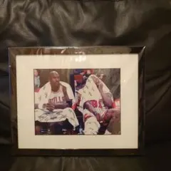 【直筆サイン】マイケルジョーダン デニスロッドマン フォト オートグラフ 直筆サイン】マイケルジョーダン デニスロッドマン フォト オート