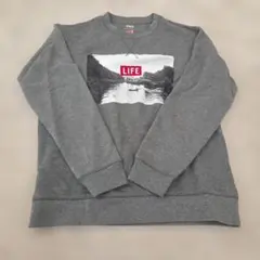 ZARA LIFE プリント スウェット グレー Mサイズのサムネイル