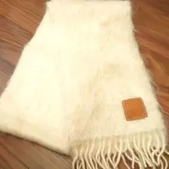 【極美品】ロエベ モヘアマフラー 楽天市場】極美品◎LOEWE ロエベ モヘア ウール アナグラム