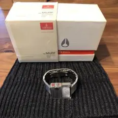 【廃盤】nixon murf ニクソン　マーフ　シルバー×ホワイト（文字盤） 2025年最新】NIXON Murfの人気アイテム - メルカリ