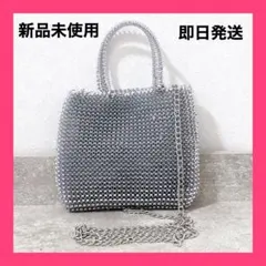 新品 高見え 編み込みチェーンバッグ 2WAY 韓国風 - メルカリ