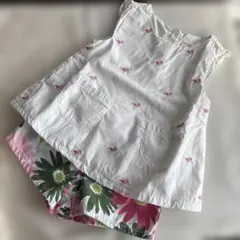 ジンボリー　Ｔシャツ　パンツ　女の子　セットのサムネイル