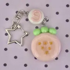 ハンドメイド キーホルダー 平成 平成女児 ウィッシュコア ウォーリーストーン