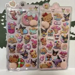 日焼けキティ　スポンジももシール