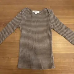 CARAME ストライプ 長袖Tシャツ 18M