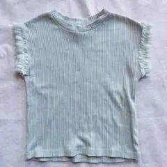 Samansa Mos2 Lagomフリル　トップス 95 ラーゴム　カットソー