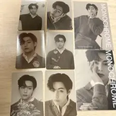 V テヒョン BTS MONOCHROME ミニフォト プリントフォト コンプ