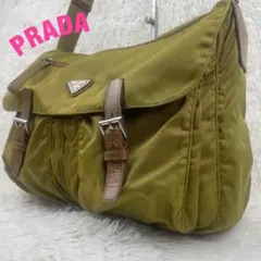 【美品】プラダ　三角ロゴ　ナイロン　メッセンジャーバッグ　ショルダーバッグ