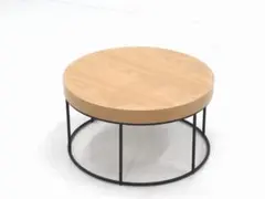 展示品 イデー ディバンコ オーク材 コーヒーテーブル センター