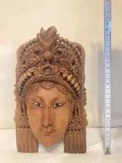 木製彫刻 アジア風　アンティーク