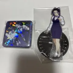 鬼滅の刃 ロト モクテル 缶バッジ 両面アクスタ アクリルスタンド 胡蝶しのぶ