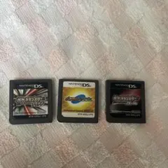 ポケットモンスター ゲームカートリッジ 3点セット