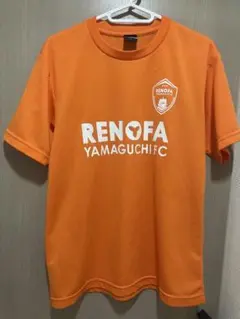 レノファ山口FC Tシャツ Mサイズ オレンジ Jリーグ公式グッズ サポーター