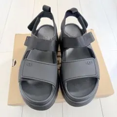 新品　希少　UGG ゴールデングロウ　ブラック　25cm