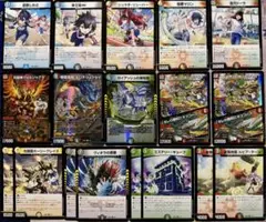 デュエマ DM25-SP2 キャラプレミアムデッキ デッキパーツ 18枚セット