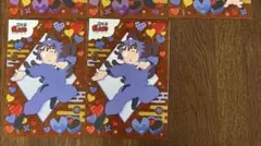 忍たま乱太郎　ファミマ　ブロマイド　ばれんたいんの段　2枚セット　尾浜