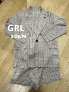 GRL グレイル セットアップ パンツセットアップ ジャケット ショートパンツ
