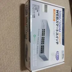 Planex S-0224FF WEBスマートスイッチ 24ポート