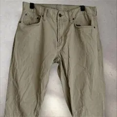オールドネイビー ストレートパンツ ストレート裾 31x34 茶 綿 日常着のサムネイル