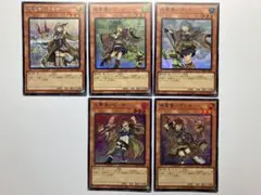 光霊使いライナ[シークレット](DK01-JP006) 絵違い　+スーパー4枚