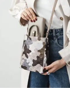 みりりん様専用 スマホショルダー カーキ 軽量 日本製