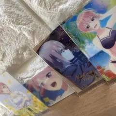 映画　五等分の花嫁ウエハース　中野一花　　　　　　　　　4枚セット