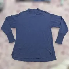 モックネック 長袖カットソー